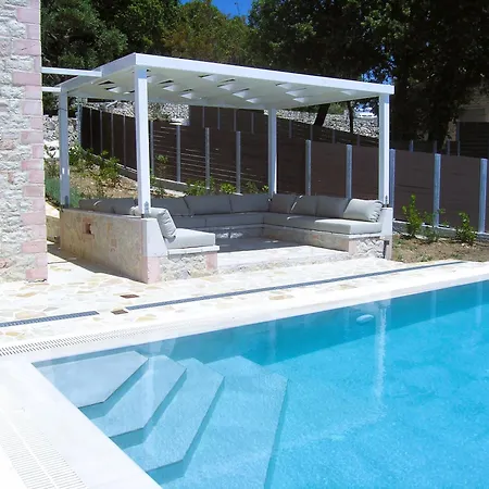 Villa Stone Vasiliki Private Pool & Sea View *