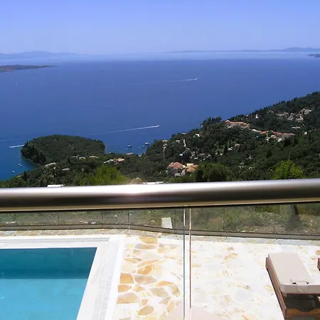 Stone Vasiliki Private Pool & Sea View Villa Kalámi