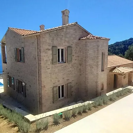 Villa Stone Vasiliki Private Pool & Sea View Kalámi