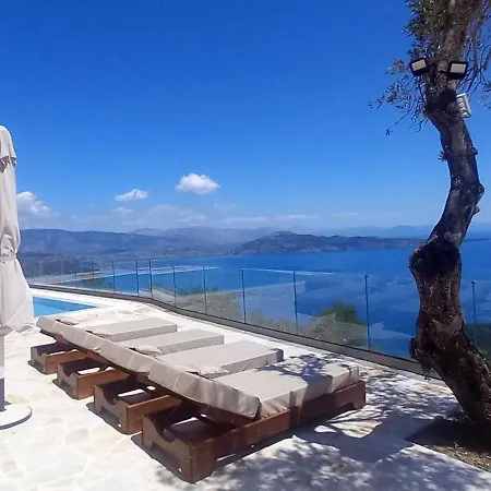 Stone Vasiliki Private Pool & Sea View Villa Kalámi